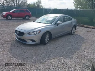 2015 Mazda Mazda6 i Sport with VIN JM1GJ1U62F1173991, listed as a IAAI auction lot 42019177 with 96,524 mi miles. Bid and sale history available at carsss.com. Image 2.