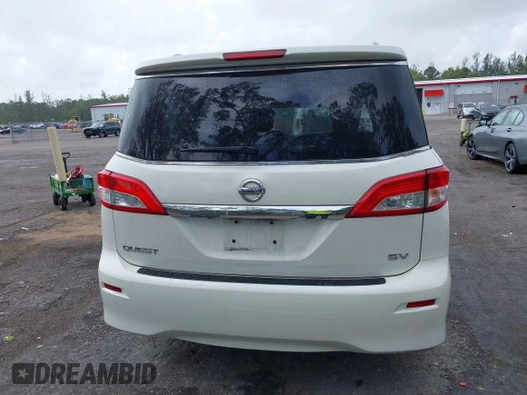 2016 Nissan Quest SL with VIN JN8AE2KP3G9157799, listed as a IAAI auction lot 42007525 with 96,368 mi miles and . Bid and sale history available at DreamBid. Image 17.