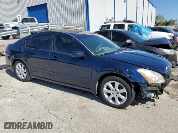 2007 Nissan Maxima 3.5 SE with VIN 1N4BA41E37C856866, listed as a Copart auction lot 74305374 with 157,496 mi miles and Salvage Title. Bid and sale history available at carsss.com. Image 4.
