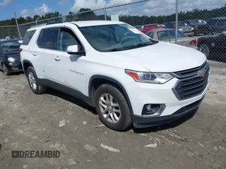 2018 Chevrolet Traverse LT Cloth with VIN 1GNERGKW5JJ170914, listed as a IAAI auction lot 41942217 with 193,295 mi miles. Bid and sale history available at carsss.com. Image 1.