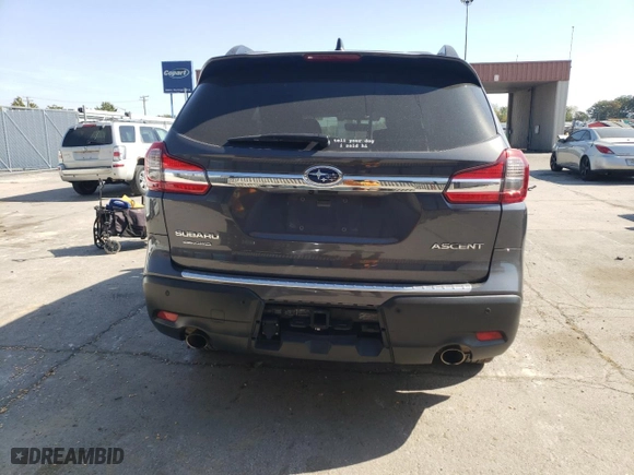2022 Subaru Ascent Premium with VIN 4S4WMAED1N3442576, listed as a Copart auction lot 75666734 with 55,867 mi miles and Salvage Title. Bid and sale history available at carsss.com. Image 6.