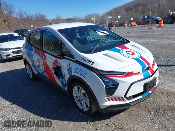 2023 Chevrolet Bolt EV 1LT with VIN 1G1FW6S04P4102972, listed as a IAAI auction lot 41600780 with 50,710 mi miles and . Bid and sale history available at DreamBid. Image 1.