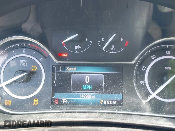 2014 Buick Regal Premium I with VIN 2G4GN5EX3E9228781, listed as a IAAI auction lot 41556238 with 149,900 mi miles. Bid and sale history available at carsss.com. Image 15.
