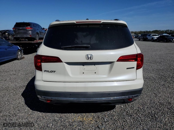 2017 Honda Pilot Touring with VIN 5FNYF5H91HB032647, listed as a Copart auction lot 46278165 with 0 mi miles and Non Repairable. Bid and sale history available at carsss.com. Image 6.