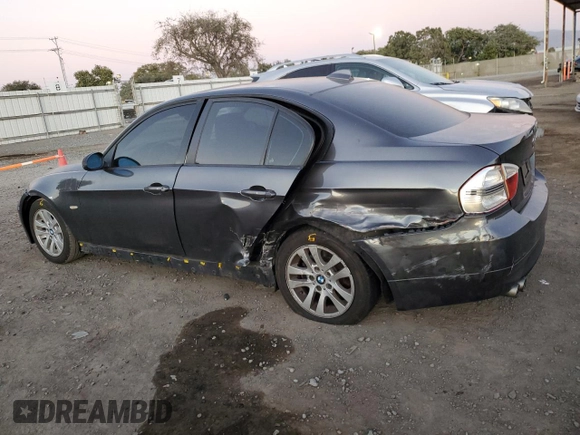 2008 BMW 3 Series 328i with VIN WBAVC57518NK77392, listed as a Copart auction lot 84467444 with 115,417 mi miles and Salvage title. Bid and sale history available at DreamBid. Image 2.