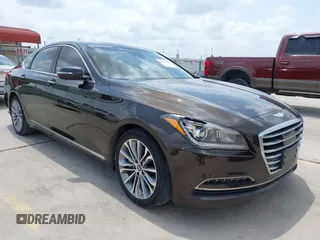 2015 Hyundai Genesis 3.8L z VIN KMHGN4JEXFU041878, wystawiony jako IAAI lot #42093615 z przebiegiem 124 532 mil mil oraz . Historia ofert i sprzedaży dostępna na DreamBid. Obrazek 1.