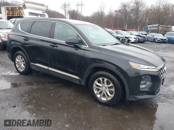 2019 Hyundai Santa Fe SE with VIN 5NMS23AD8KH008680, listed as a IAAI auction lot 42023218 with 67,745 mi miles and . Bid and sale history available at DreamBid. Image 1.