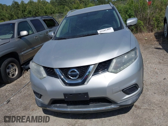 2015 Nissan Rogue SV with VIN KNMAT2MV9FP563268, listed as a IAAI auction lot 42181488 with 112,311 mi miles. Bid and sale history available at carsss.com. Image 6.