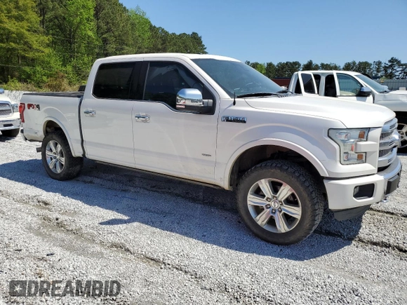 2015 Ford F-150 XLT with VIN 1FTEW1EGXFFB20894, listed as a Copart auction lot 51991735 with 166,114 mi miles and Salvage Title. Bid and sale history available at carsss.com. Image 4.