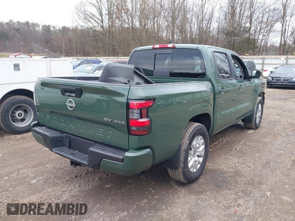 2024 Nissan Frontier SV z VIN 1N6ED1EK6RN618205, wystawiony jako IAAI lot #41205878 z przebiegiem 10 414 mil mil oraz . Historia ofert i sprzedaży dostępna na DreamBid. Obrazek 4.