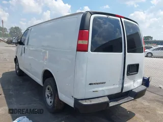 2007 Chevrolet Express Cargo with VIN 1GCGG25V371124133, listed as a IAAI auction lot 42585528 with Not provided miles and . Bid and sale history available at DreamBid. Image 3.