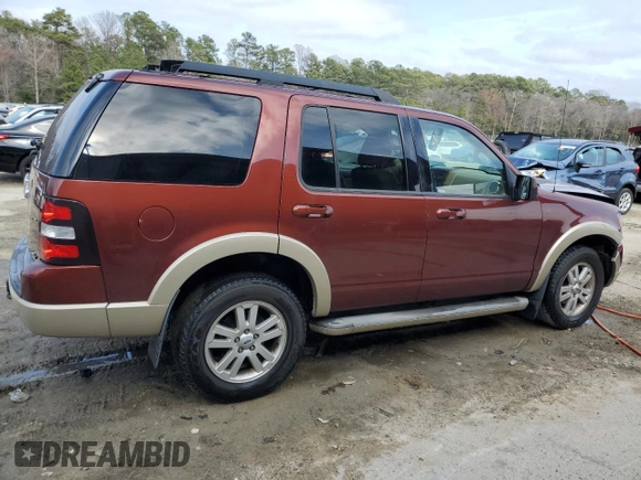 2010 Ford Explorer Eddie Bauer z VIN 1FMEU7E83AUA69823, wystawiony jako Copart lot #49108195 z przebiegiem 150 407 mil mil oraz Szkoda całkowita • Salvage title. Historia ofert i sprzedaży dostępna na DreamBid. Obrazek 3.