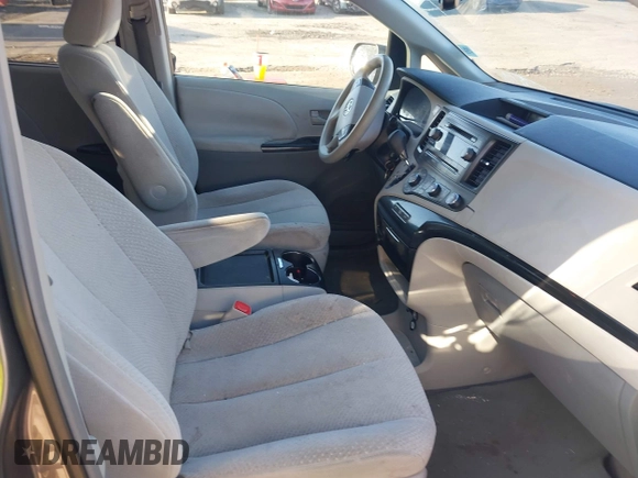 2011 Toyota Sienna LE AAS with VIN 5TDKK3DC9BS100414, listed as a IAAI auction lot 41901835 with 186,634 mi miles and . Bid and sale history available at DreamBid. Image 5.