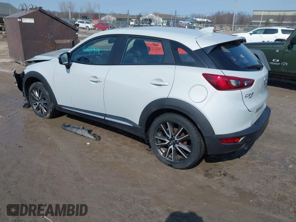 2016 Mazda CX-3 Grand Touring with VIN JM1DKFD76G0134205, listed as a IAAI auction lot 41661904 with 190,368 mi miles. Bid and sale history available at carsss.com. Image 3.