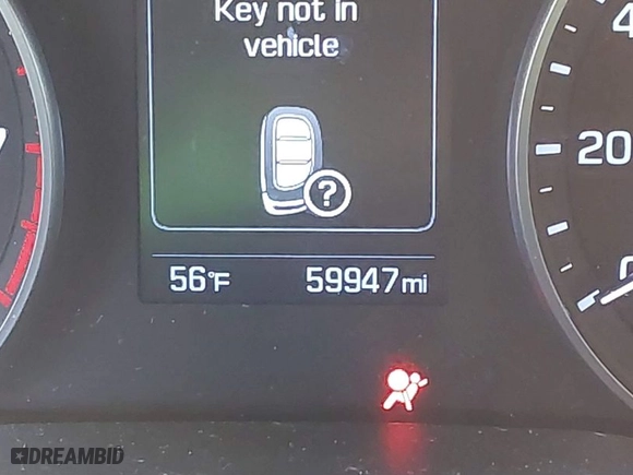 2017 Hyundai Elantra Limited with VIN 5NPD84LF6HH207220, listed as a IAAI auction lot 40878041 with 59,947 mi miles. Bid and sale history available at carsss.com. Image 15.
