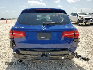 2017 Mercedes-Benz GLC 300 with VIN WDC0G4JB2HF130125, listed as a Copart auction lot 61576685 with 94,643 mi miles and Salvage title. Bid and sale history available at DreamBid. Image 6.