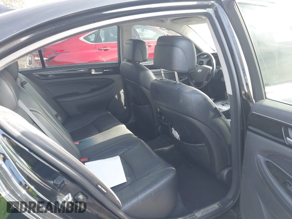 2012 Hyundai Genesis 3.8L z VIN KMHGC4DD9CU167203, wystawiony jako IAAI lot #41557600 z przebiegiem 168 661 mil mil oraz . Historia ofert i sprzedaży dostępna na DreamBid. Obrazek 8.