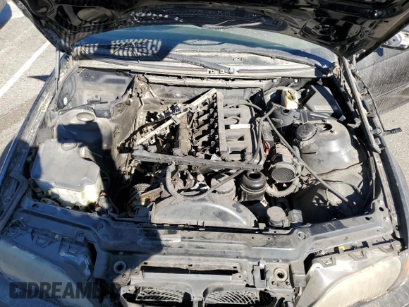 2002 BMW 3 Series 330i with VIN WBAEV53432KM22500, listed as a Copart auction lot 79308334 with 0 mi miles and Salvage Title. Bid and sale history available at carsss.com. Image 11.