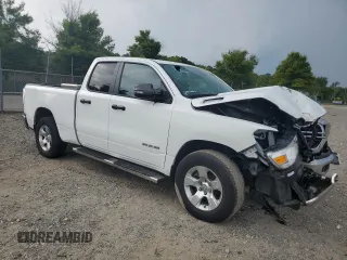 2023 Ram 1500 Big Horn with VIN 1C6SRFBT2PN549406, listed as a Copart auction lot 68813724 with 19,058 mi miles and Salvage Title. Bid and sale history available at carsss.com. Image 4.
