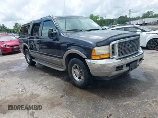 2000 Ford Excursion Limited с VIN 1FMNU42S1YEC78982, выставлен на аукционе IAAI как лот 42240482 с пробегом 111 706 миль миль и . История ставок и продаж доступна на DreamBid. Изображение 1.