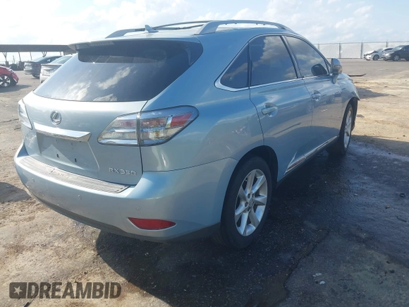 2011 Lexus RX 350 with VIN 2T2ZK1BA3BC050974, listed as a IAAI auction lot 41953000 with 152,933 mi miles and . Bid and sale history available at DreamBid. Image 4.