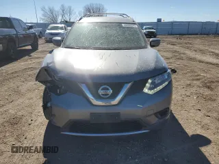 2016 Nissan Rogue S with VIN JN8AT2MV2GW146280, listed as a Copart auction lot 46888375 with 123,152 mi miles and Salvage Title. Bid and sale history available at carsss.com. Image 5.