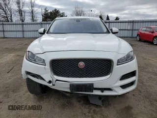 2017 Jaguar F-Pace 35t Premium with VIN SADCJ2BV2HA094830, listed as a Copart auction lot 52817025 with 112,582 mi miles and Salvage Title. Bid and sale history available at DreamBid. Image 5.