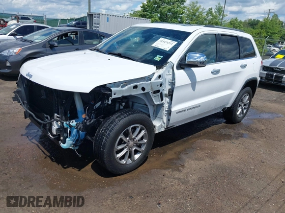 2014 Jeep Grand Cherokee Limited with VIN 1C4RJFBG3EC350648, listed as a IAAI auction lot 42523221 with 125,447 mi miles and . Bid and sale history available at DreamBid. Image 18.