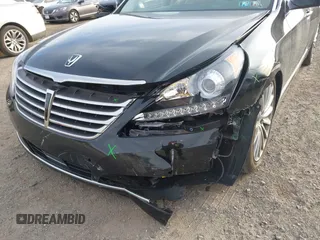 2014 Hyundai Equus Ultimate z VIN KMHGH4JH4EU083592, wystawiony jako IAAI lot #41651107 z przebiegiem 48 252 mil mil oraz . Historia ofert i sprzedaży dostępna na DreamBid. Obrazek 6.