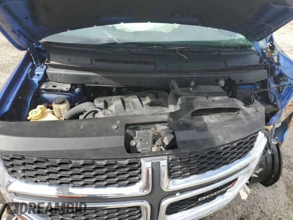 2015 Dodge Journey American Value Pkg with VIN 3C4PDCAB6FT599910, listed as a Copart auction lot 79610384 with 0 mi miles and Salvage Title. Bid and sale history available at carsss.com. Image 13.