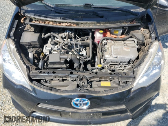 2014 Toyota Prius One with VIN JTDKDTB36E1573654, listed as a Copart auction lot 52643135 with 78,718 mi miles and Salvage Title. Bid and sale history available at DreamBid. Image 11.