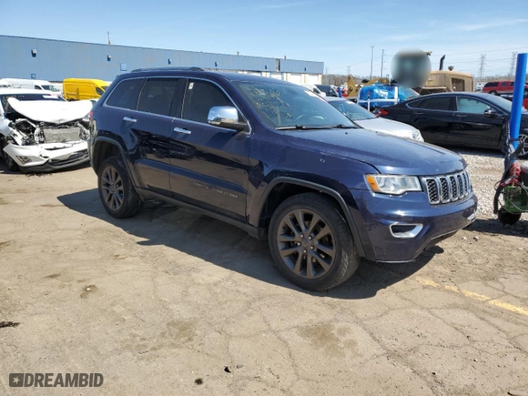 2018 Jeep Grand Cherokee Limited with VIN 1C4RJFBG8JC267923, listed as a Copart auction lot 53644885 with 94,321 mi miles and Clean Title. Bid and sale history available at carsss.com. Image 4.