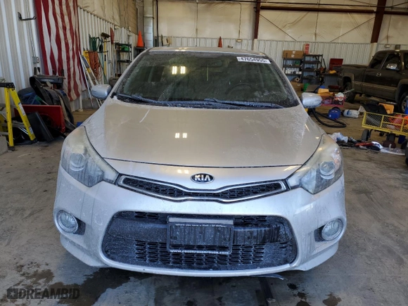 2014 Kia Forte Koup EX with VIN KNAFX6A86E5223650, listed as a Copart auction lot 47654955 with 106364 miles and Clean Title. Bid and sale history available at carsss.com. Image 5.