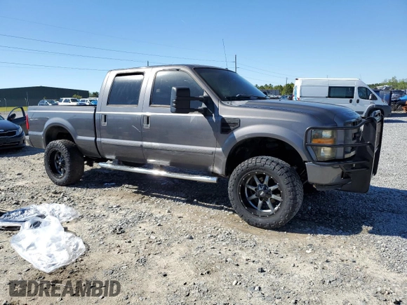 2008 Ford Super Duty F-250 SRW XL with VIN 1FTSW21R08ED13886, listed as a Copart auction lot 50509585 with Not Provided miles and Salvage Title. Bid and sale history available at carsss.com. Image 4.