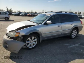 2006 Subaru Legacy Outback Limited with VIN 4S4BP62C167348576, listed as a Copart auction lot 50183095 with 141,671 mi miles and Salvage title. Bid and sale history available at DreamBid. Image 1.