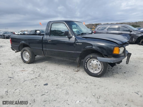 2002 Ford Ranger XL with VIN 1FTYR10D02PA84428, listed as a Copart auction lot 47446715 with 93,862 mi miles and Salvage Title. Bid and sale history available at carsss.com. Image 4.