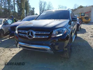 2017 Mercedes-Benz GLS 450 with VIN 4JGDF6EE1HA751391, listed as a IAAI auction lot 41416848 with 202,732 mi miles and . Bid and sale history available at DreamBid. Image 2.