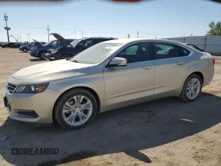 2014 Chevrolet Impala LT z VIN 2G1125S34E9113488, wystawiony jako Copart lot #56523315 z przebiegiem 41 954 mil mil oraz Szkoda całkowita • Salvage title. Historia ofert i sprzedaży dostępna na DreamBid. Obrazek 1.
