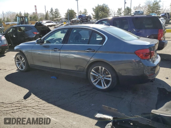 2017 BMW 3 Series 330i xDrive z VIN WBA8D9G3XHNU65604, wystawiony jako Copart lot #49006935 z przebiegiem 86 739 mil mil oraz Szkoda całkowita • Salvage title. Historia ofert i sprzedaży dostępna na DreamBid. Obrazek 2.