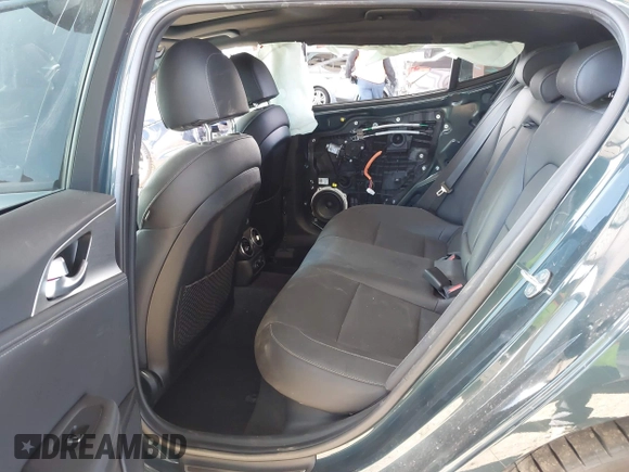 2022 Kia Stinger GT1 with VIN KNAE45LC3N6115626, listed as a IAAI auction lot 41757758 with 22,647 mi miles and . Bid and sale history available at DreamBid. Image 8.