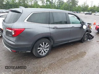 2021 Honda Pilot EX-L with VIN 5FNYF6H5XMB048102, listed as a IAAI auction lot 42346372 with 45,042 mi miles and . Bid and sale history available at DreamBid. Image 4.