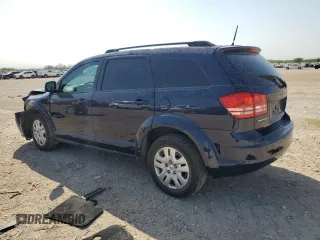 2018 Dodge Journey SE with VIN 3C4PDCABXJT448836, listed as a Copart auction lot 50164395 with 88,364 mi miles and Salvage Title. Bid and sale history available at carsss.com. Image 2.