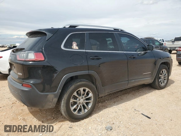 2020 Jeep Cherokee Latitude Plus with VIN 1C4PJMLB1LD601897, listed as a Copart auction lot 56105685 with 77,721 mi miles and Salvage title. Bid and sale history available at DreamBid. Image 3.