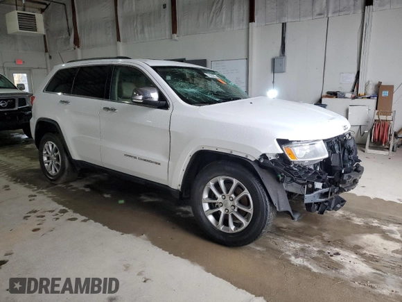 2014 Jeep Grand Cherokee Limited with VIN 1C4RJFBG0EC111736, listed as a Copart auction lot 51604645 with Not provided miles and Salvage title. Bid and sale history available at DreamBid. Image 4.