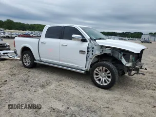 2017 Ram 1500 Longhorn with VIN 1C6RR7PT7HS821030, listed as a Copart auction lot 57826095 with 123,416 mi miles and Clean title. Bid and sale history available at DreamBid. Image 4.