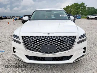 2021 Genesis GV80 with VIN KMUHBDSB2MU038652, listed as a Copart auction lot 61668755 with Not provided miles and Salvage title. Bid and sale history available at DreamBid. Image 5.