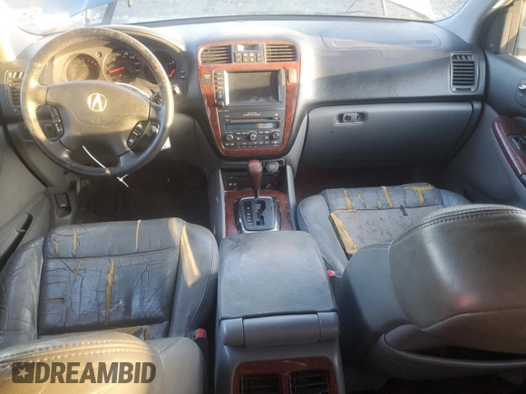 2005 Acura MDX Touring with VIN 2HNYD18935H501137, listed as a Copart auction lot 43550095 with 272,602 mi miles and Salvage Title. Bid and sale history available at carsss.com. Image 8.