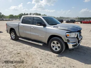 2020 Ram 1500 Lone Star with VIN 1C6SRFFT6LN116210, listed as a Copart auction lot 61764385 with 92,640 mi miles and Salvage title. Bid and sale history available at DreamBid. Image 4.