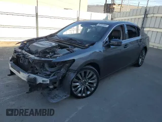 2016 Acura RLX Tech Pkg with VIN JH4KC1F57GC000996, listed as a Copart auction lot 83391544 with 97,707 mi miles and Salvage Title. Bid and sale history available at carsss.com. Image 1.