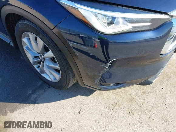 2021 Infiniti QX50 Luxe with VIN 3PCAJ5BB1MF119650, listed as a IAAI auction lot 41856455 with 64,674 mi miles and . Bid and sale history available at DreamBid. Image 6.